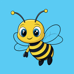 baby vector illustration bee