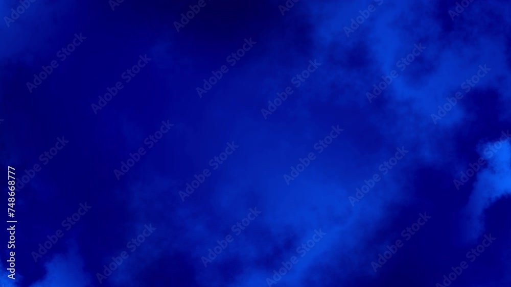 Poster hologram blue background. wave animation fluid effect. information sea concept. looping blue noise s
