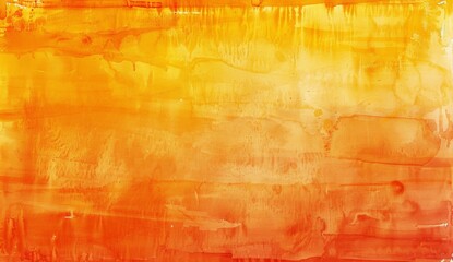 Vibrant Orange Watercolor Texture for Creative Backgrounds and Designs