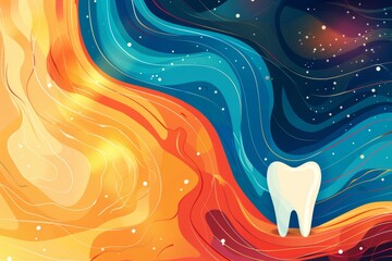 abstract background World Oral Health Day