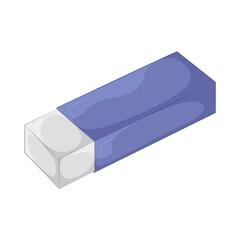 Illustration of eraser 