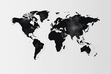 the world map with background