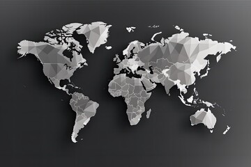 Fototapeta na wymiar the world map with background