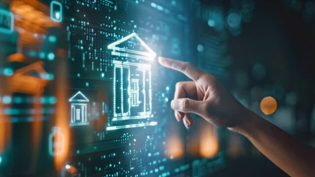 Concept of online banking and technology business revolutionary development Flexibility in financial transactions