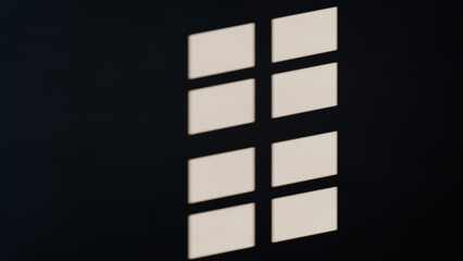 wall background with sunlight coming through window, sun light on wall concept wallpaper, 3d render