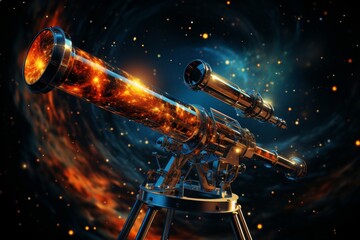 science and technology and astronomy concept