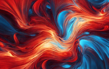 Blue and red color wavy abstract background design wallpaper, Abstract wallpaper background Abstract colorful Background