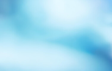Fototapeta premium Soft gradient light blue background, Abstract background images wallpaper