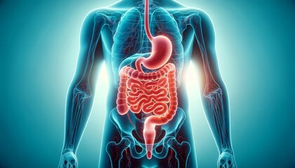 Visualization of Digestive System Functionality