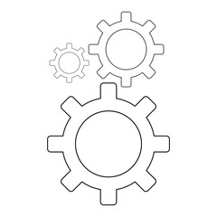workshop tool icon on white background