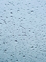 drops, rain, weather, season, cloudy, wet, car, glass