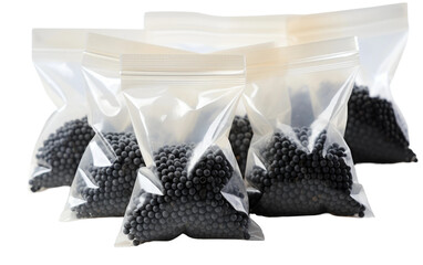 Three bags of fresh blackberries. The blackberries are plump and juicy, ready to be used for baking, snacking, or making preserves. The bags are sealed to preserve the fruits freshness and flavor.