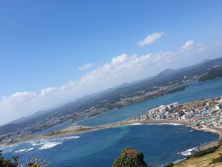 한국 제주도 바다입니다.