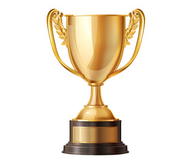 Trophy png, vector, icon