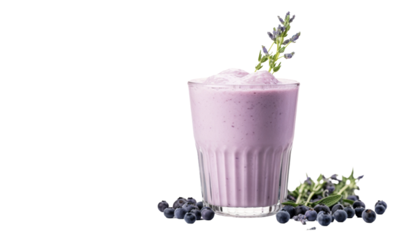Blueberry Lavender Bliss Blend on white background