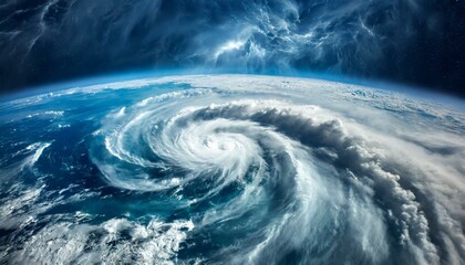 Nature's Fury Unleashed: Aerial Perspectives of Hurricanes, Storms, and Typhoons