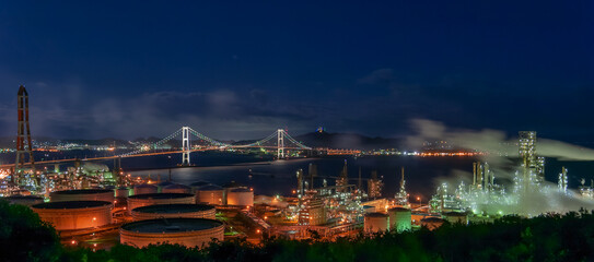 Fototapeta premium 室蘭夜景
