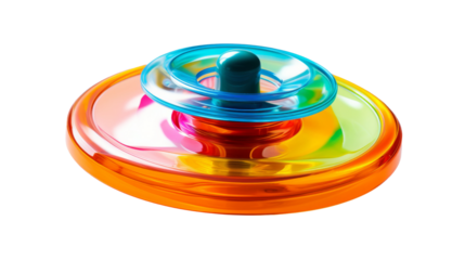 Flight of Colors on transparent background