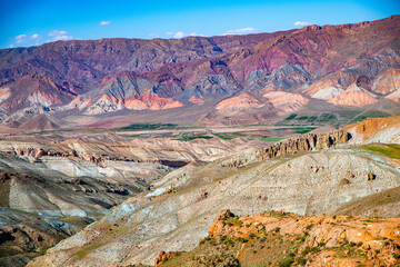 Dramatic Earth Tones of Aladaglar Mountain Range, East-Azerbaijan, Iran