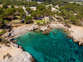 Cala Rotja, Canyamel, municipality of Capdepera, Mallorca, Balearic Islands, Spain