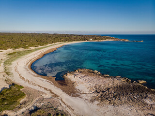 Es Caragol beach, Santanyi municipality, Mallorca, Balearic Islands, Spain