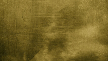 Cement wall background with reflection mixed with traces of scratches with a light yellow-golden,...