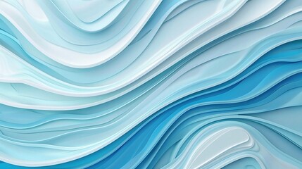 abstract blue gradient pattern, minimalist concept for modern digital design with simple wavy texture
