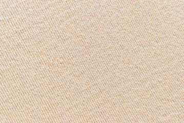 Light beige cotton jersey fabric texture as background