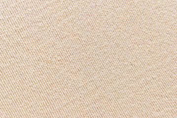 Light beige cotton jersey fabric texture as background