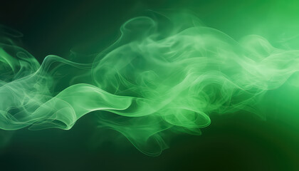 Naklejka premium Green Poison Gas Smog , Environmental eco safe Conservation