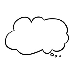 Vector Comics Book Speech Bubble Cloud Cartoon Style 