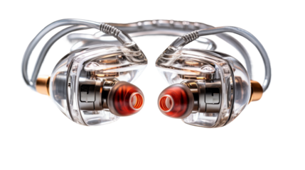 The Greatest In-Ear Experience on white background