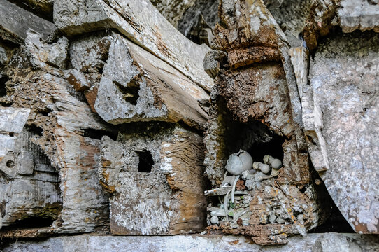 Rock tombs in Tana Toraja, Sulawesi, Indonesia