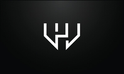 WH, HW, W, H, Abstract Letters Logo monogram