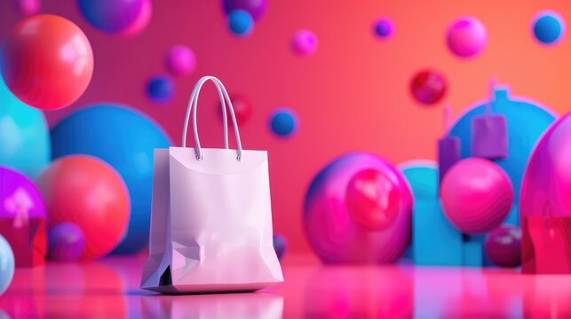 Ai commerce image recognition technology Applications buy things online final sale offer details flash sale banner template