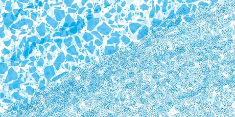 blue water surface winter watercolor art paint vintage soft effect pattern love deep think mind image surface vintage canvas on the white background premium immersive unique women's love eye pace spac