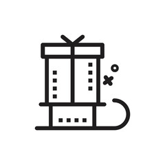 Set of event planning icons in line style. Holidays, events, parties, celebrations, entertainment. Vector illustration.