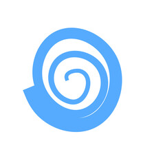 Spiral Shape, Vortex Wave Symbol