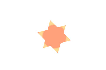 Obraz premium star icon, orange and yellow graphic resource