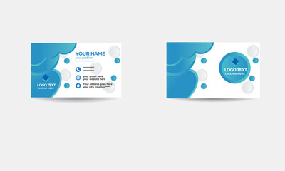 Eye catching business card for basic , online, professional, tips as well as business with own business card