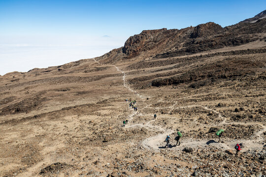 The Adventurous Trek to Barafu Camp on Mt. Kilimanjaro