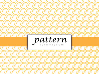 Geometric  seamless gold  pattern  background