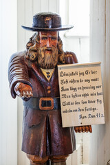 The statue of Rosenbom in Karlskrona, Sweden - 748752577