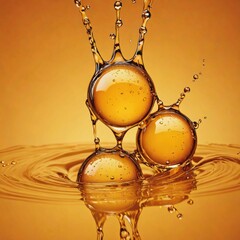 Dynamic Liquid Splash