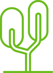 Tree Line Icon