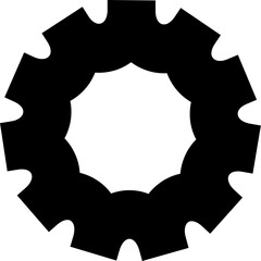 Abstract Vector Shape Object Flower Star Pattern