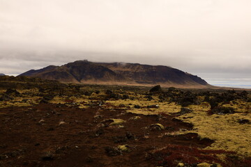 Berserkjahraun is a road on the northern part of the Snaefellsnes peninsula , Iceland