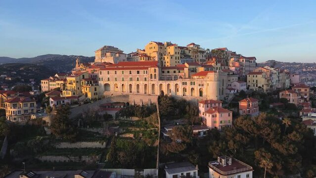 Town of Porto Maurizio in the province of Imperia on the Ligurian coast