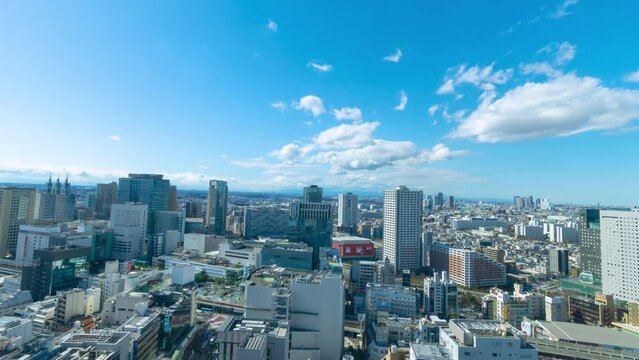 川崎空撮風タイムラプス　2024