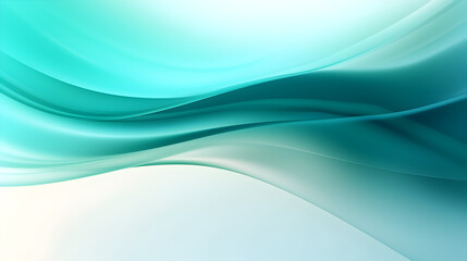 abstract blue and green  wave background